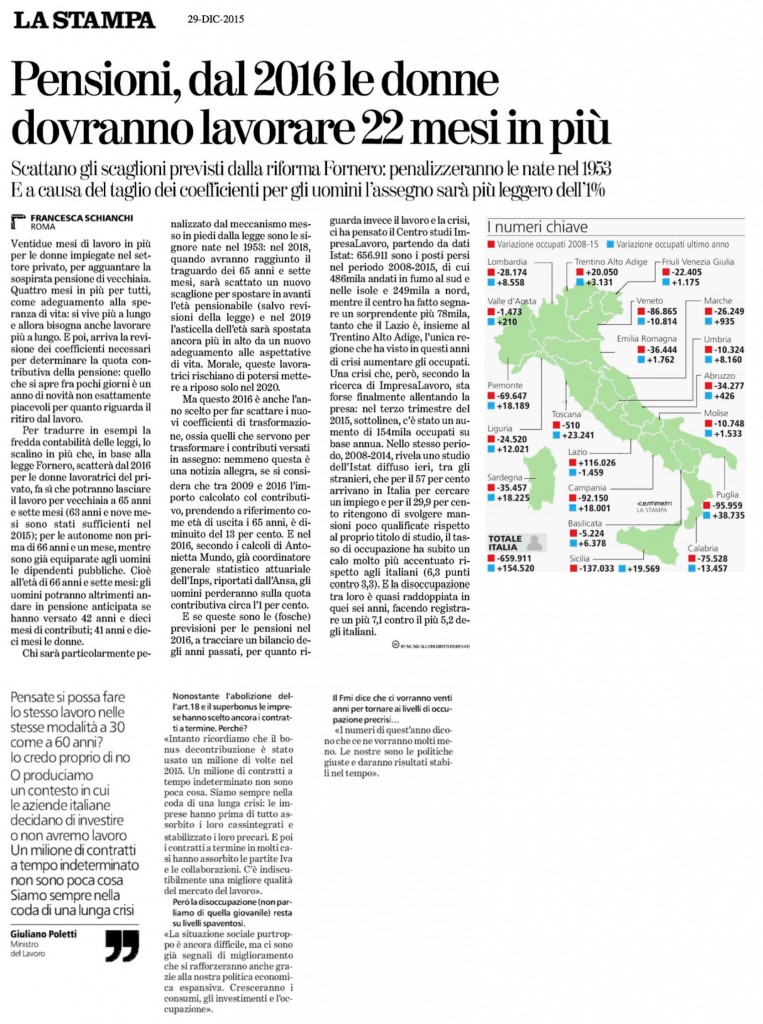 La stampa 1 e 2