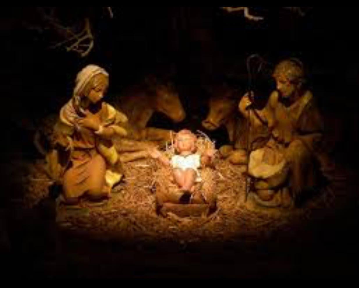 Immagini Natalizie Con Presepe.Buon Natale A Tutti Quello Con L Albero Ed Il Presepe Massimo Blasoni